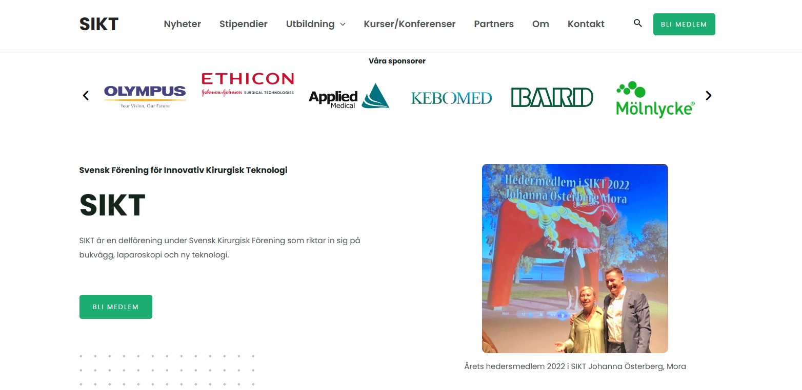 Bild på SIKTs hemsida